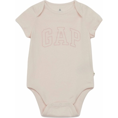Dětské body GAP V G LOGO Béžová Růžová