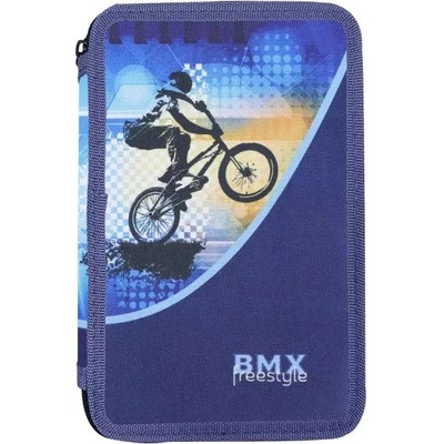Herlitz Двуетуйна неснета кутия за моливи с bmx мотив (400211286)