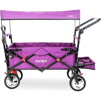 Prepravný vozík FUXTEC FX-CT-800-P fialový so strieškou