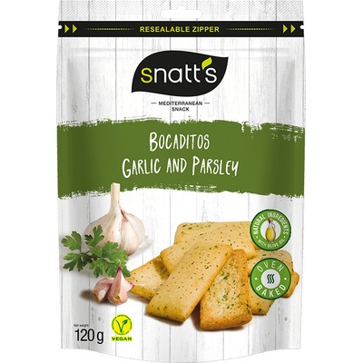 Snatt's Bocaditos chlebíčky česnek, petržel 120 g