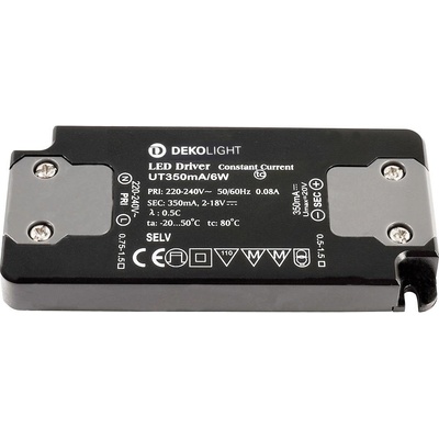 Deko Light FLAT, CC, UT LED driver konstantní proud 6 W 0.35 A 2 - 18 V/DC 1 ks