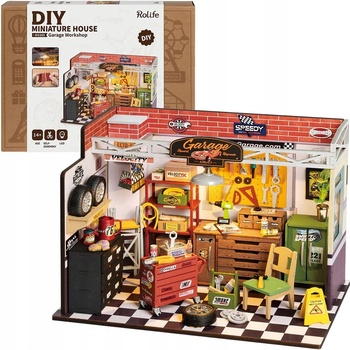 RoboTime miniatura domečku Garáž