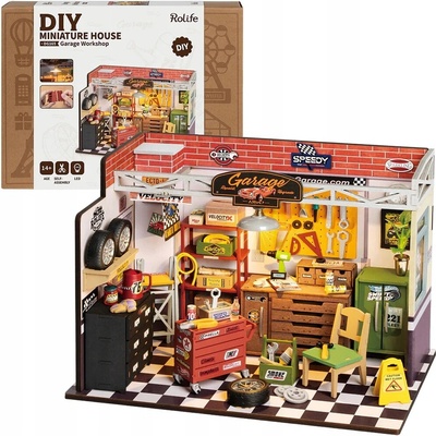 RoboTime miniatura domečku Garáž