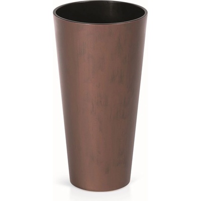 Kvetináč Prosperplast TUBUS SLIM CORTEN patinující ocel 30 cm