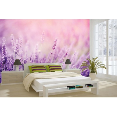 DIMEX ART Самозалепваща се флизелинова фототапета детайл от лавандула 375 x 250 см