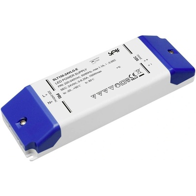Self Electronics SLT150-24VLG-E LED driver konstantní napětí 150 W 6.25 A 24 V/DC montáž na nehořlavém povrchu , schvále