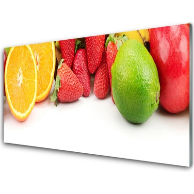 Obraz na skle Ovoce Kuchyně 100x50 cm