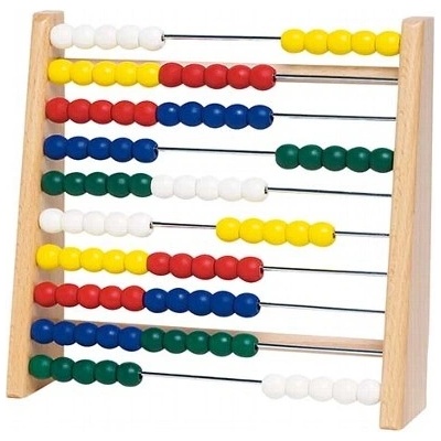 Goki počítadlo Do 100 prírodné 2 ks