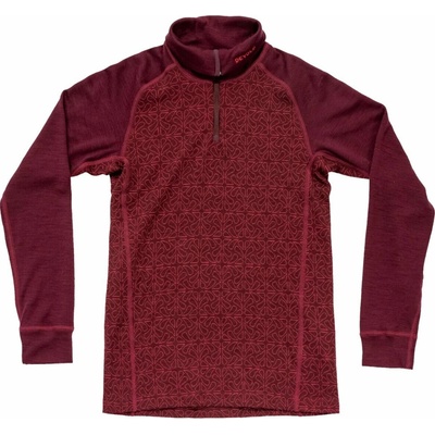 Devold Duo Active Merino Zip Neck Jr Port