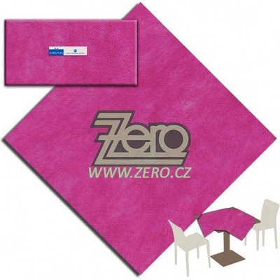 AIRLAID Ubrus 100x100cm 5 ks=0,20 bal. fuchsie
