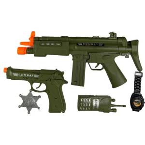 Wiky Военен комплект с автомат 39x17 см (050089)