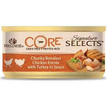 Wellness Core Signature Selects Chunky Chicken & Turkey 79 g