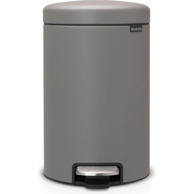Brabantia NewIcon Pedálový koš 12l minerální světlešedá 119149