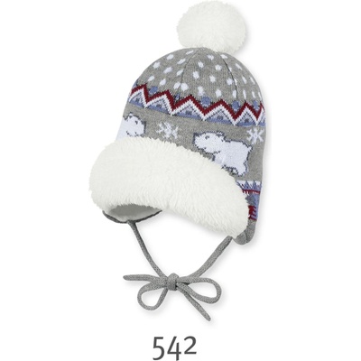 Sterntaler Зимна плетена бебешка шапка, Sterntaler
