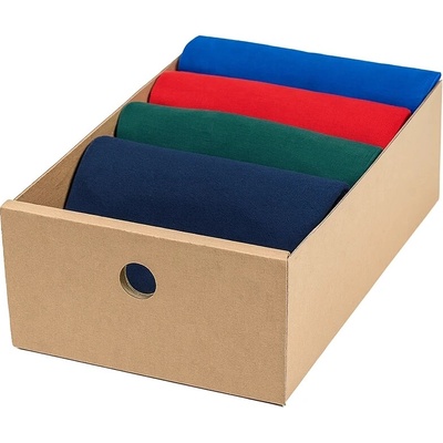 Karton Pak Úložné boxy na oblečenie, organizéry do skrine 27 x 40 x 13 zásuvka