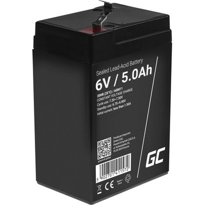 Green Cell AGM11 UPS battery Sealed Lead Acid (VRLA) 6 V 5 Ah (AGM11)