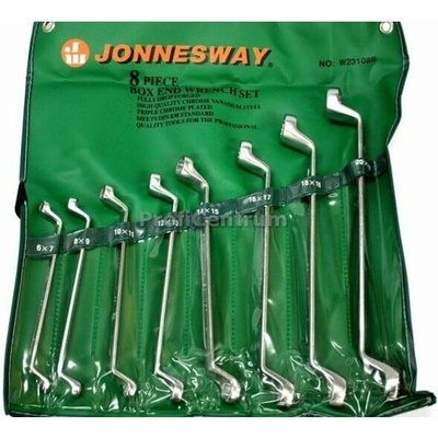 Jonnesway Sada klíčů očkových 6-22 8-dílná JW-W23108S