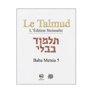 LE TALMUD T XII - BABA METSIA 5 | STEINSALTZ (2007)