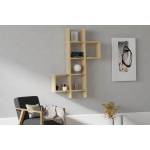 ASIR GROUP Етажерка KENO 125x79 cм кафява (AS0948)