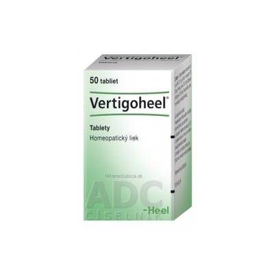 Vertigoheel tbl 1x50 ks