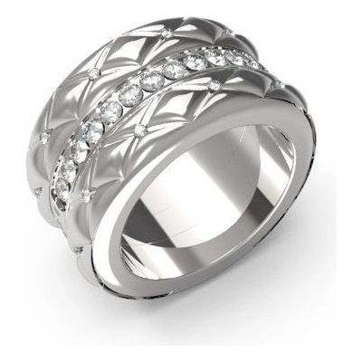 Guess Fashion ocelový prsten Stylish Guess JUBR04592JWRH