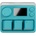 Pulsar Lab XPad Mini Turquoise Геймърска мини клавиатура (PLXPM103)