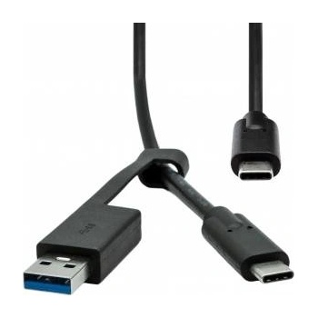 ProXtend USB-C 3.2 G2 Cable with USB-A Adapter 1M