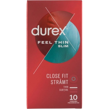 Durex Feel Thin Slim Fit презерватив 10бр (5997321772738)