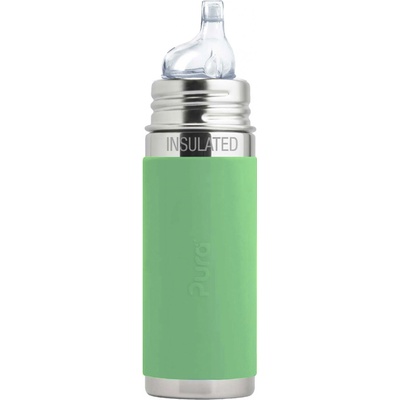 Pura nerezová Termo lahev s pítkem moss 260 ml
