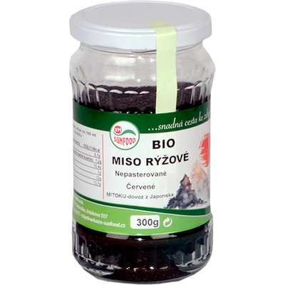 Sunfood Miso rýžové Bio 300 g