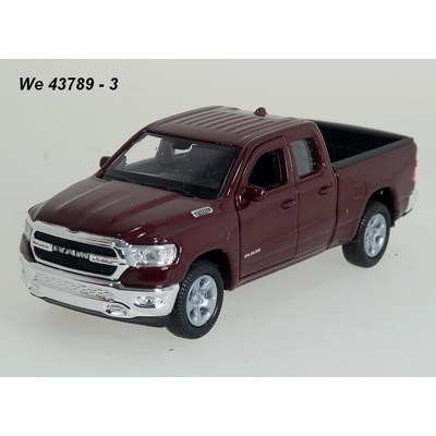 Welly Dodge 2019 Ram 1500 burgundy code 43789 modely aut 1:34