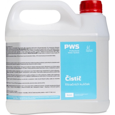 PWS Čistič filtračních kuliček 3l