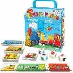 Sif Jakobs Wesoly train. 2in1 Game/Alphabet Puzzle