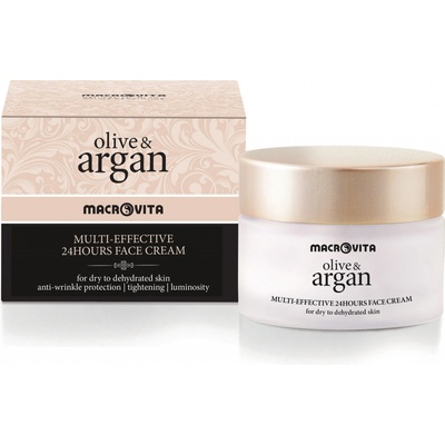 Macrovita Multi-Effective 24 hours Face Cream For Dry to Dehydrated skin Multifunkčný 24 hodinový krém na tvár pre suchú a dehydrovanú pleť 50 ml