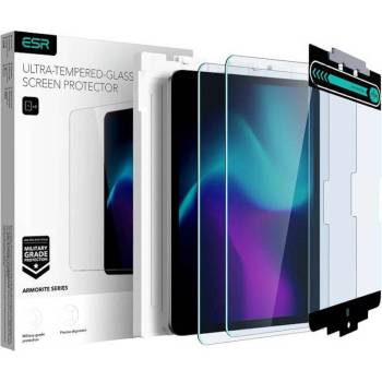 ESR Armorite Tempered Glass Screen Protector - комплект 2 броя калени стъклени защитни покрития за дисплея на iPad Pro 13 (2024) (прозрачен)