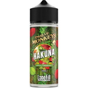 12 Monkeys Hakuna Jablko a brusinka 20 ml