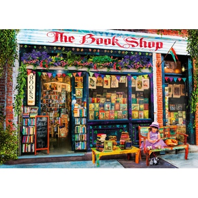 Bluebird Puzzle - Puzzle Stewart: The Bookshop Kids - 2 000 piese