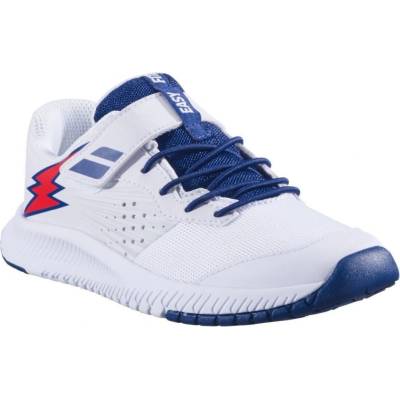 Babolat Pulsion All Court Kid - white/estate blue