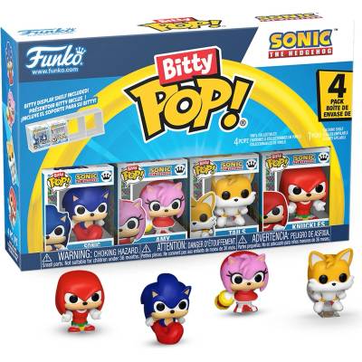 Funko Комплект мини фигури Funko Bitty POP! Games: Sonic The Hedgehog - 4 Pack (Series 2) (114003)