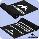 Mission Dart Mat Koberec k terči Black with Logo