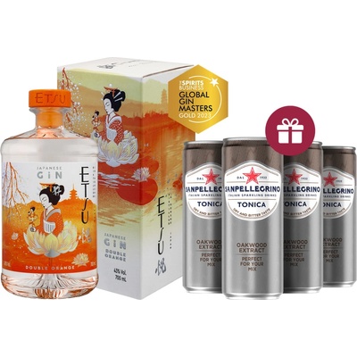 Etsu Double Orange Japanese Gin 43% 0,7 l (karton)