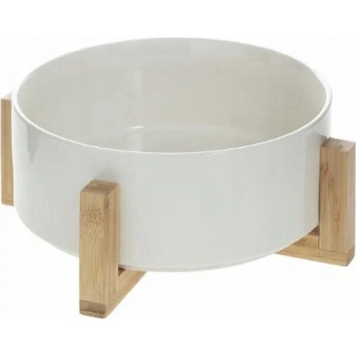 Secret de Gourmet Mísa bílá dřevěná 23 cm