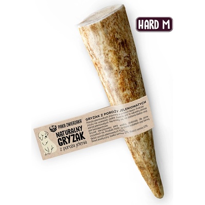 Paka Zwierzaka Натурална играчка за дъвчене, рога на елен HARD M - 12 cm