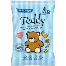 McLloyd´s Bio Little Angel Teddy kukuričny snack s mrkvou a tekvicou 4x15g