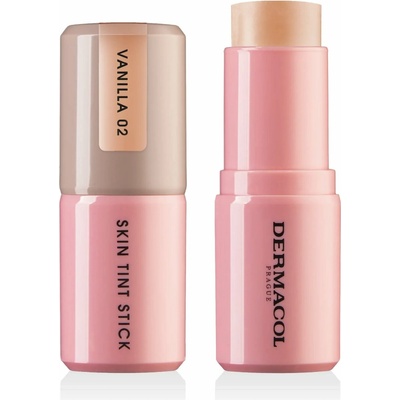 Dermacol Lehký hydratační make-up v tyčince skin tint Stick 02 Vanilla 15 g