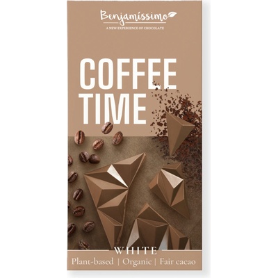 Benjamissimo Čokoláda Vegan Coffee Time Happy Edition 60 g