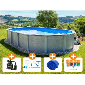Steinbach Grande Pool Set Oval 549 x 366 x 135 cm - Пълен комплект Small - 1 компл (011771)