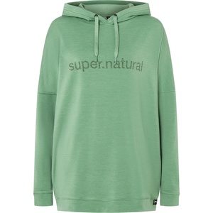 super. natural Дамски суичър super. natural Women's Feel Good Hoodie - Loden Frost / Stone Grey - размер XL (105-4022-0715)
