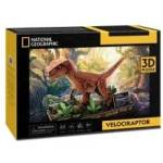 CubicFun National Geographic 3D Velociraptor Puzzles