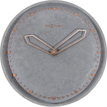 NeXtime Стенен часовник Cross сив (3197GS)